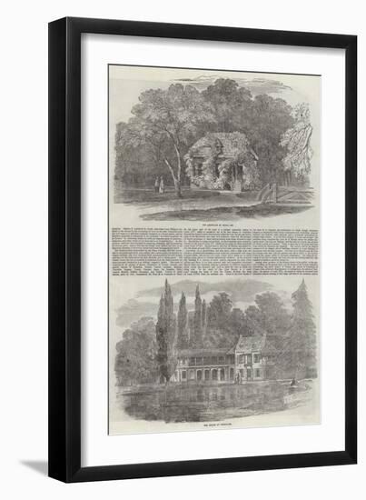 Sketches of Versailles-null-Framed Giclee Print