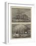 Sketches of Warships-null-Framed Giclee Print