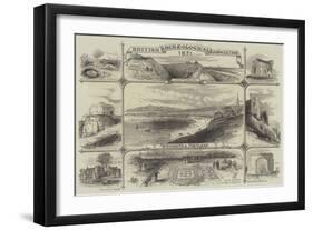 Sketches of Weymouth and Portland-null-Framed Giclee Print