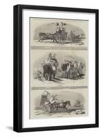 Sketches on a March in North-Western India-null-Framed Giclee Print