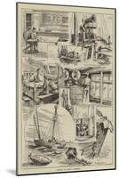 Sketches on Board a Lightship-Percy Robert Craft-Mounted Giclee Print