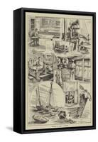 Sketches on Board a Lightship-Percy Robert Craft-Framed Stretched Canvas