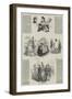 Sketches on Her Majesty's Route-null-Framed Giclee Print