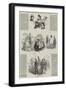 Sketches on Her Majesty's Route-null-Framed Giclee Print