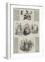 Sketches on Her Majesty's Route-null-Framed Giclee Print