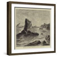 Sketches on the Coast of Brazil, View of the Bay of Rio De Janeiro-null-Framed Giclee Print