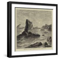 Sketches on the Coast of Brazil, View of the Bay of Rio De Janeiro-null-Framed Giclee Print