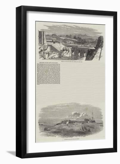 Sketches on the Coast of Malabar-null-Framed Giclee Print