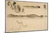 Sketches on the Coast Survey Plate-James Abbott McNeill Whistler-Mounted Giclee Print