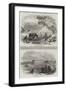 Sketches on the East Indian Railway-null-Framed Giclee Print