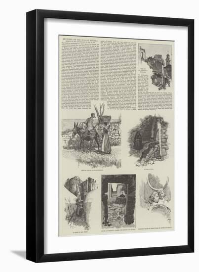 Sketches on the Italian Riviera-Amedee Forestier-Framed Giclee Print