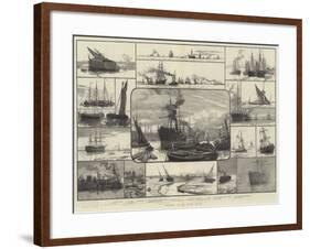 Sketches on the Lower Thames-null-Framed Giclee Print