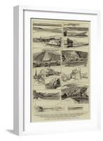 Sketches on the Meuse Between Namur and Givet-null-Framed Giclee Print