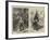 Sketches Outside Paris-null-Framed Giclee Print