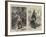 Sketches Outside Paris-null-Framed Giclee Print