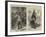 Sketches Outside Paris-null-Framed Giclee Print