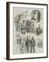 Sketches with the Police at the East End-Henry Charles Seppings Wright-Framed Giclee Print