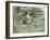 Sketching by the River-William Blacklock-Framed Giclee Print