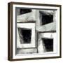 Sketchy Blocks II-Alonzo Saunders-Framed Art Print