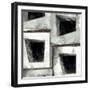 Sketchy Blocks II-Alonzo Saunders-Framed Art Print