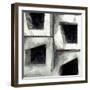 Sketchy Blocks III-Alonzo Saunders-Framed Art Print