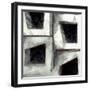 Sketchy Blocks III-Alonzo Saunders-Framed Art Print