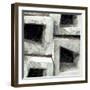 Sketchy Blocks IV-Alonzo Saunders-Framed Art Print