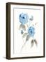 Sketchy Blue III-null-Framed Art Print