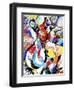 Sketchy Woman-Diana Ong-Framed Giclee Print