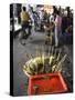 Skewers Cook in a Sichuanese Hotpot, Chengdu, China-Andrew Mcconnell-Stretched Canvas