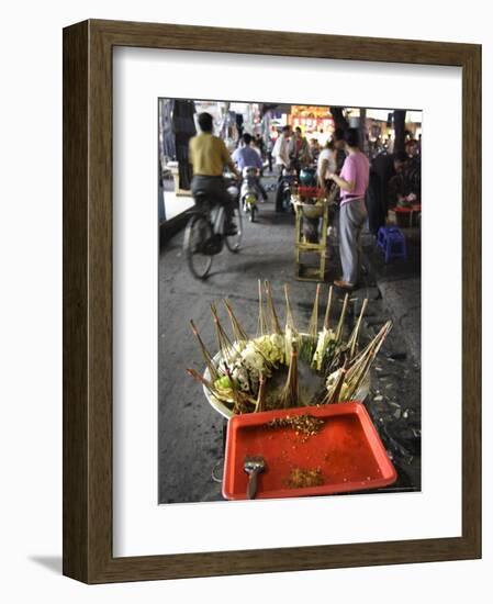 Skewers Cook in a Sichuanese Hotpot, Chengdu, China-Andrew Mcconnell-Framed Photographic Print