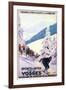Ski 03-Vintage Apple Collection-Framed Giclee Print