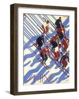 Ski 08-Vintage Apple Collection-Framed Giclee Print