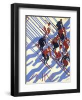 Ski 08-Vintage Apple Collection-Framed Premium Giclee Print