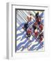 Ski 08-Vintage Apple Collection-Framed Premium Giclee Print