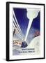 Ski 10-Vintage Apple Collection-Framed Giclee Print