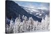Ski Area from a Mountain Pass-budanatr-Stretched Canvas