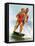 "Ski Boarding Couple,"June 27, 1936-Robert C. Kauffmann-Framed Stretched Canvas