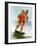 "Ski Boarding Couple,"June 27, 1936-Robert C. Kauffmann-Framed Giclee Print