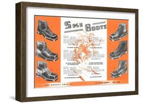 Ski Boots-null-Framed Premium Giclee Print