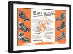 Ski Boots-null-Framed Premium Giclee Print