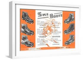 Ski Boots-null-Framed Premium Giclee Print