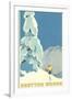Ski Bretton Woods, New Hampshire-null-Framed Art Print
