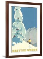 Ski Bretton Woods, New Hampshire-null-Framed Art Print