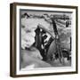 Ski Bum Bob Lombard Pouring Coffee from the Back of His Trailer-Loomis Dean-Framed Premium Photographic Print