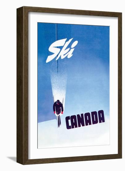 Ski Canada-P. Ewart-Framed Art Print