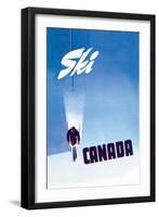 Ski Canada-P. Ewart-Framed Art Print