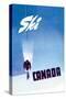 Ski Canada-P. Ewart-Stretched Canvas