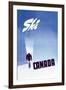 Ski Canada-P. Ewart-Framed Art Print