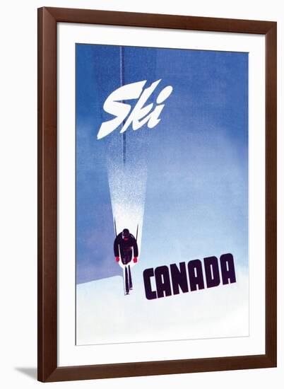 Ski Canada-P. Ewart-Framed Art Print